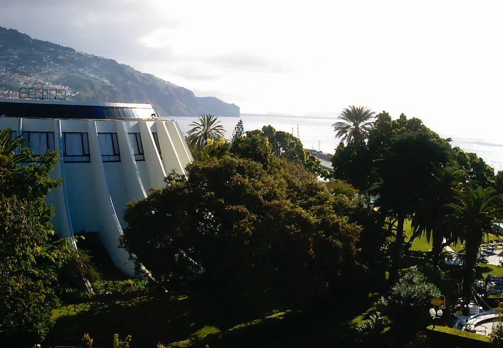 Casino da Madeira from Pestana Casino Park — photo by Santosga, CC0, via Wikimedia Commons